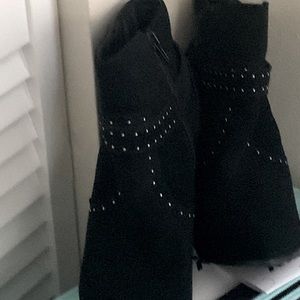 Black high heels